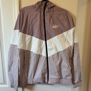 Nike Lavender/White Like New Windbreaker